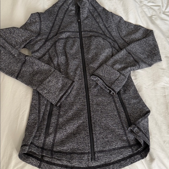 Lululemon Gray Full-Zip define Jacket - Picture 3 of 4